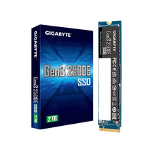 Cargar imagen en el visor de la galería, SSD GIGABYTE GEN3 2500E, 2TB, M.2 2280, PCIE NVME, LECTURA 2400 MB/S, ESCRITURA 2000 MB/S