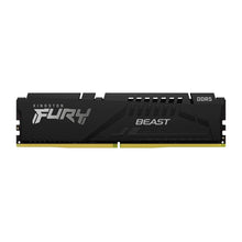 Cargar imagen en el visor de la galería, Memoria RAM Kingston FURY Beast DDR5, 32 GB, 6000 MT/s, Intel XMP 3.0, CL 40-40-40, 1.35V