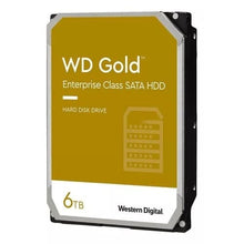 Cargar imagen en el visor de la galería, Disco Duro Interno Western Digital Gold, 6 TB, 3.5&quot;, SATA 6GB/s, 7200RPM