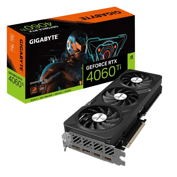 Tarjeta de Video Gigabyte GeForce RTX­­ 4060 Ti GAMING OC de 8 GB GDDR6