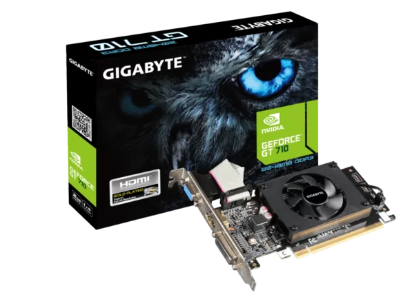 Tarjeta de Video Gigabyte NVIDIA GeForce GT 710 de 2GB DDR3