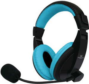 Audífonos Gamer Monster Loud, Over-Ear, Compatible con PC/PS/XBOX, Azul  29MTG550BL