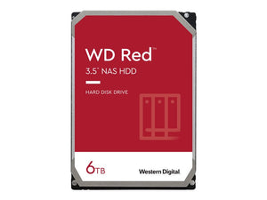 Disco Duro Western Digital Red 6 TB NAS 5400 RPM SATA 6Gb/s 256 MB