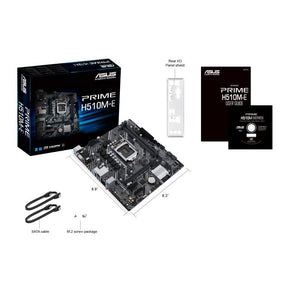 Placa Madre ASUS Prime H510M-E, Socket LGA 1200, micro-ATX, PCIe 4.0, M.2 32Gbps