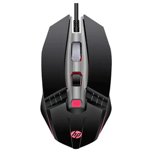 Mouse Gamer HP M270, 6 Botones, 2400DPI, 4 Luces LED, Negro