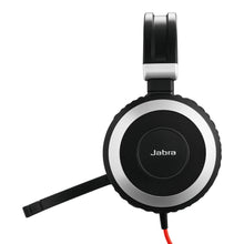 Cargar imagen en el visor de la galería, Audifono Jabra Evolve 80 Estereo USB, CALBE USB-A, MINI JACK 3.5