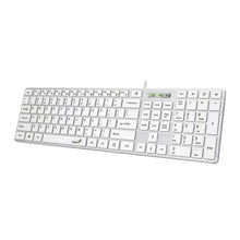 Cargar imagen en el visor de la galería, Teclado Genius USB Slimstar 126 blanco (29GEN126WH)