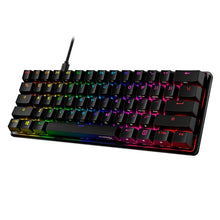 Cargar imagen en el visor de la galería, Teclado Gamer Mecánico HyperX Alloy Origins 60%, Switches Red, RGB, PBT, Layout Inglés, USB-C