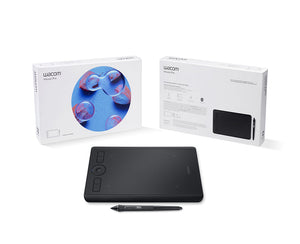 Tableta Gráfica Wacom Intuos Pro Medium, 224 x 148 mm, Inalámbrico, USB/Bluetooth, Negro