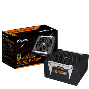 Fuente de poder Aorus- 750w / Gold 80+ Modular