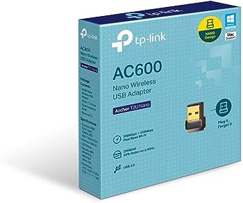 ADAPTADOR TPLINK AC600 NANO WIRELESS USB