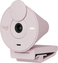 Cargar imagen en el visor de la galería, Webcam Logitech Brio 300, Full HD 1080p/30FPS, Micrófono Integrado, USB-C, Rosado