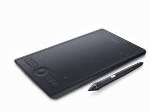 Tableta Gráfica Wacom Intuos Pro Large, 311 x 216 mm, Inalámbrico, USB/Bluetooth, Negro