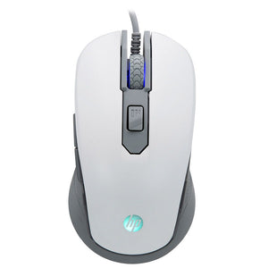 MOUSE ALAMBRICO HP GAMER BLANCO M200