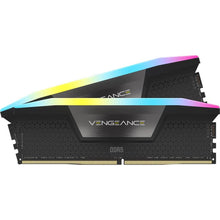 Cargar imagen en el visor de la galería, Memoria RAM Corsair Vengeance RGB DDR5, 32 GB(2x16GB), 5200 MT/s, CL40, Black