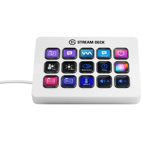 Streamdeck ElGato MK.2, 15 Teclas LCD, White