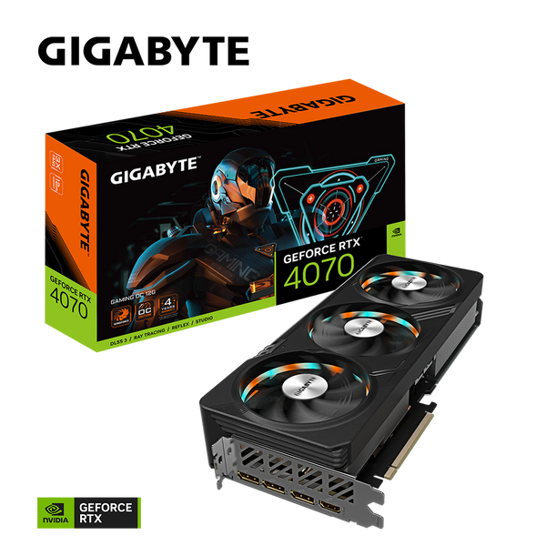 Tarjeta de Video GIGABYTE GeForce RTX 4070 GAMING OC, 12GB GDDR6X, 192-bit, PCI-e 4.0