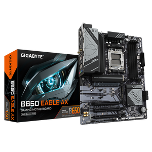 Placa Madre Gigabyte B650 EAGLE AX (AM5, DDR5 4400/7600MHz, M.2 x3, ATX)