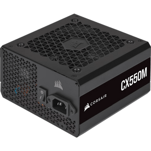 Fuente de Poder Corsair CX550M de 550Watts (Modular, Certificación 80+ Bronze)