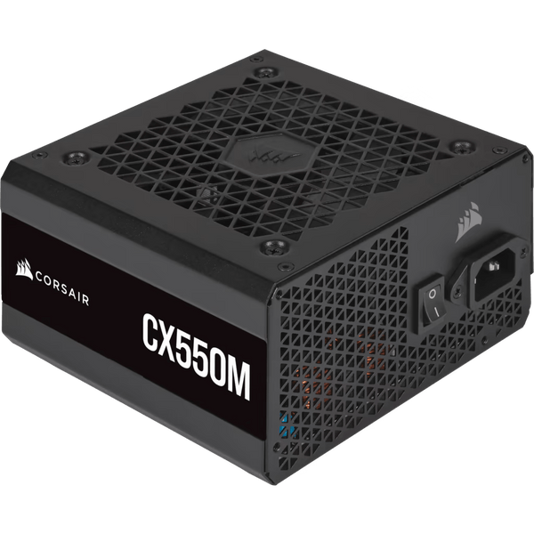 Fuente de Poder Corsair CX550M de 550Watts (Modular, Certificación 80+ Bronze)