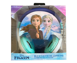 AUDIFONO BLUETOOTH INFANTIL OVEREAR BLANCO AZUL FROZEN