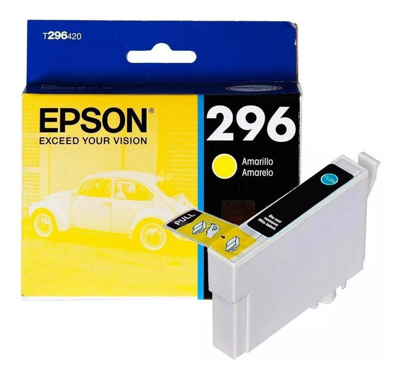 Cartucho de Tinta Epson 296 Amarillo Original