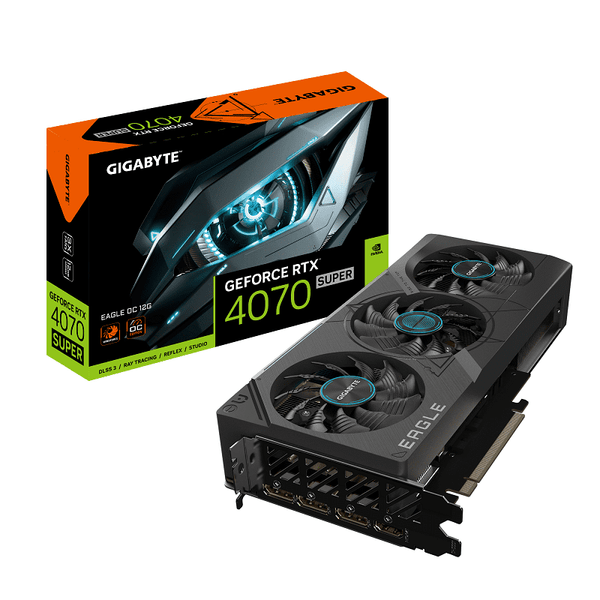 TARJETA DE VIDEO GIGABYTE GEFORCE RTX 4070 SUPER EAGLE OC 12G