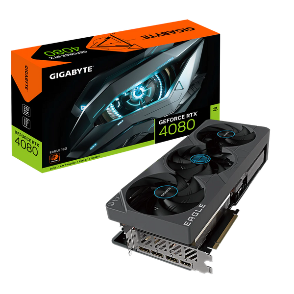 Tarjeta De Video Gigabyte GeForce RTX 4080 Eagle OC, 16GB, 256-Bits, GDDR6X, PCI-e 4.0