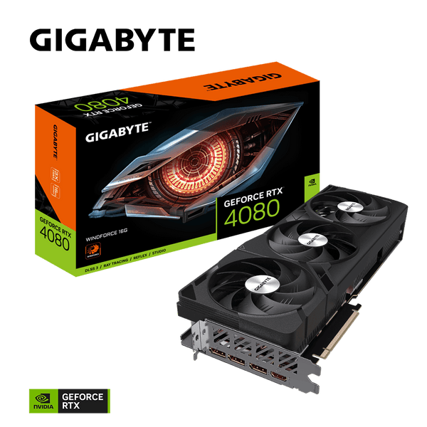 GeForce RTX™ 4080 16GB WINDFORCE Sin caja