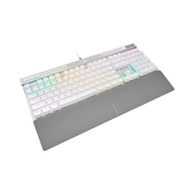 Cargar imagen en el visor de la galería, Corsair Teclado Mecánico-Óptico Gamer K70 PRO RGB Optical-Mechanical Gaming Keyboard with PBT DOUBLE SHOT PRO Keycaps (ENG) WHITE