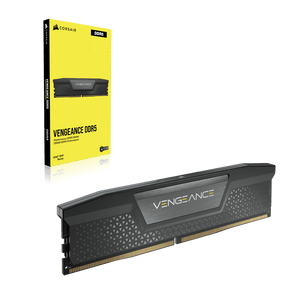 Corsair Vengeance Memoria Ram DDR5 32 GB (1x32 GB) 5200 MHz - Negro (CMK32GX5M1B5200C40)