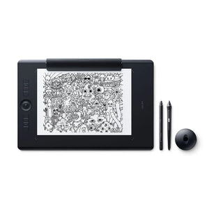 Tableta Gráfica Wacom Intuos Pro Large, 311 x 216 mm, Inalámbrico, USB/Bluetooth, Negro