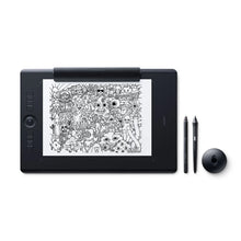 Cargar imagen en el visor de la galería, Tableta Gráfica Wacom Intuos Pro Medium, 224 x 148 mm, Inalámbrico, USB/Bluetooth, Negro