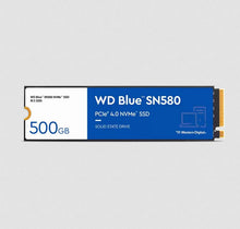 Cargar imagen en el visor de la galería, Unidad SSD 500GB WD Blue SN580 NVMe™ M.2 2280, PCIe Gen4 x4, Lectura 4000MB/s, Escritura 3600MB/s