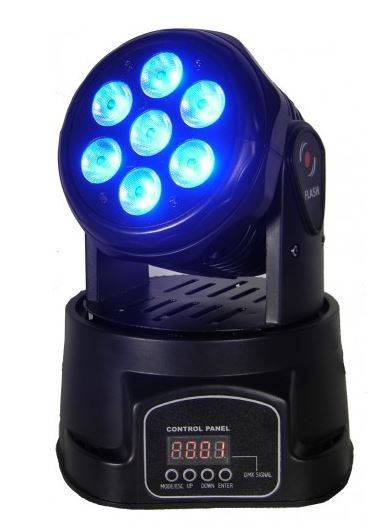 CABEZA MOVIL LED DMX RITMICA 56W DJ POWER