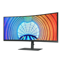 Cargar imagen en el visor de la galería, Monitor Samsung Ultrawide de 34“ Curvo (VA, WQHD, 100Hz, D-Port+HDMI+USB-C, FreeSync, Vesa)