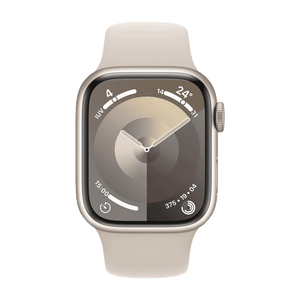 Apple Watch S9 GPS aluminio blanco estrella 41mm Correa deportiva blanco estrella talla S/M