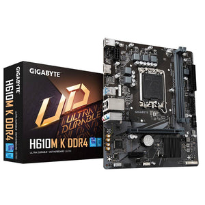 Placa Madre Gigabyte H610M K DDR4, LGA1700, Intel® H610, 2xDDR4, HDMI, M.2, 2xSATA, Micro-ATX