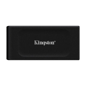 Unidad SSD Externa Kingston 2TB XS1000 1050/1000/MB/S Negro Cable USB-C USBA