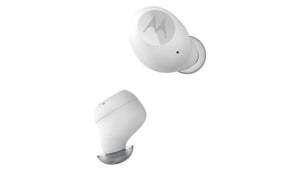 Audífonos Inalámbricos Motorola Moto Buds 150 TWS, IPX5, Batería 18 Horas, Titanium White