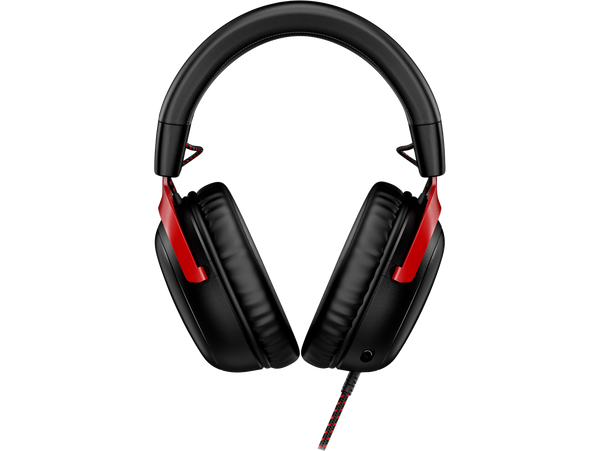 HEADSET HYPERX CLOUD III CON CABLE USB / 3.5MM NEGRO / ROJO GAMER PC, PS5, PS4, Xbox Series X|S, Xbox One, Nintendo Switch, Ma