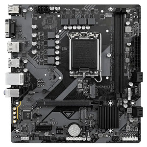 Placa Madre Gigabyte B760M E (rev.1.0), LGA1700, 2xDDR5, 4xSATA, M.2, VGA, HDMI, DP, Micro ATX