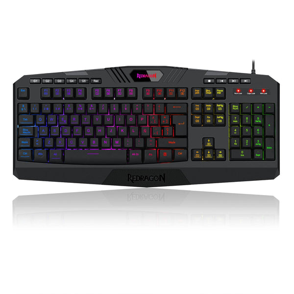 Teclado Gamer ReDragon Membrana HARPE RGB K503A-RGB-SP