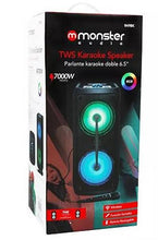 Cargar imagen en el visor de la galería, PARLANTE KARAOKE DOBLE 6 MONSTER MX849BK