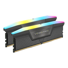 Cargar imagen en el visor de la galería, Kit Memoria RAM Corsair Vengeance RGB de 32GB (2 x 16GB, DDR5, 5200MHz, CL40, DIMM)