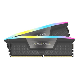 Kit Memoria RAM Corsair Vengeance RGB de 32GB (2 x 16GB, DDR5, 5200MHz, CL40, DIMM)