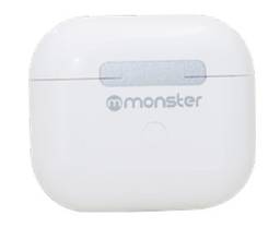 Audífonos Monster TWS Earbuds, In-Ear, Batería 4 Horas Continuas, Blanco