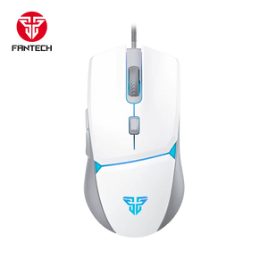 Fantech Mouse Gamer Crypto VX7, RGB, 8000 DPI, 6 Botones, White