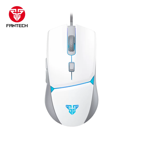 Fantech Mouse Gamer Crypto VX7, RGB, 8000 DPI, 6 Botones, White