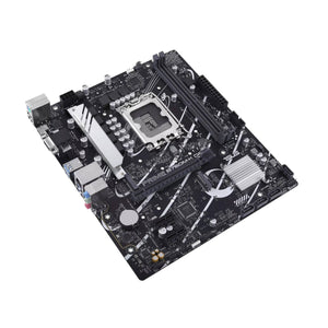 Placa Madre Asus Prime B760M-K D4 (LGA1700, DDR4 2133/5333MHz, M2 x2, RGB, MicroATX)